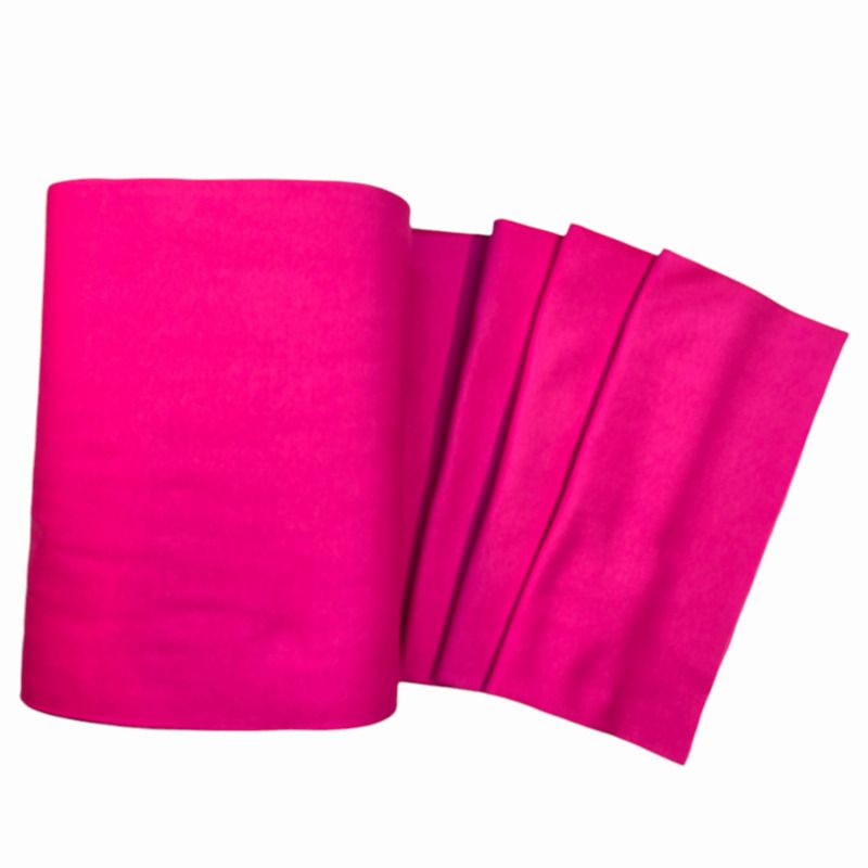 Rundstrikket Ribb – Fuksia